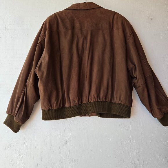 1X Size Adventure Bound Cognac Brown Suede Jacket - Picture 2 of 6